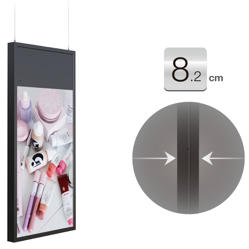 43 inch 2500-700nits Dual Side Digital Signage — Keewin Display